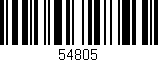 Código de barras (EAN, GTIN, SKU, ISBN): '54805'