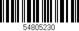 Código de barras (EAN, GTIN, SKU, ISBN): '54805230'