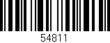 Código de barras (EAN, GTIN, SKU, ISBN): '54811'