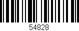 Código de barras (EAN, GTIN, SKU, ISBN): '54828'