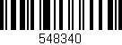 Código de barras (EAN, GTIN, SKU, ISBN): '548340'