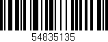 Código de barras (EAN, GTIN, SKU, ISBN): '54835135'