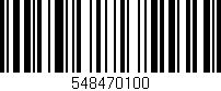 Código de barras (EAN, GTIN, SKU, ISBN): '548470100'