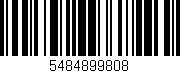 Código de barras (EAN, GTIN, SKU, ISBN): '5484899808'