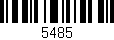 Código de barras (EAN, GTIN, SKU, ISBN): '5485'