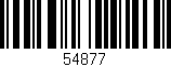 Código de barras (EAN, GTIN, SKU, ISBN): '54877'