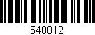 Código de barras (EAN, GTIN, SKU, ISBN): '548812'