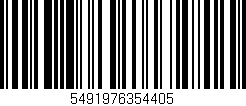Código de barras (EAN, GTIN, SKU, ISBN): '5491976354405'