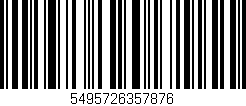 Código de barras (EAN, GTIN, SKU, ISBN): '5495726357876'