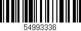 Código de barras (EAN, GTIN, SKU, ISBN): '54993336'