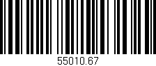Código de barras (EAN, GTIN, SKU, ISBN): '55010.67'