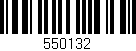Código de barras (EAN, GTIN, SKU, ISBN): '550132'