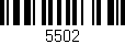 Código de barras (EAN, GTIN, SKU, ISBN): '5502'