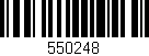 Código de barras (EAN, GTIN, SKU, ISBN): '550248'