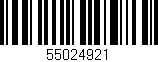 Código de barras (EAN, GTIN, SKU, ISBN): '55024921'