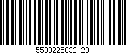 Código de barras (EAN, GTIN, SKU, ISBN): '5503225832128'