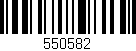 Código de barras (EAN, GTIN, SKU, ISBN): '550582'
