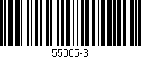 Código de barras (EAN, GTIN, SKU, ISBN): '55065-3'