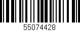Código de barras (EAN, GTIN, SKU, ISBN): '55074428'