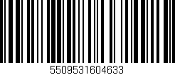 Código de barras (EAN, GTIN, SKU, ISBN): '5509531604633'