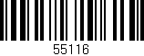 Código de barras (EAN, GTIN, SKU, ISBN): '55116'