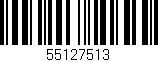 Código de barras (EAN, GTIN, SKU, ISBN): '55127513'