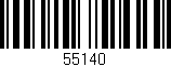 Código de barras (EAN, GTIN, SKU, ISBN): '55140'