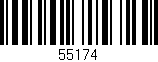 Código de barras (EAN, GTIN, SKU, ISBN): '55174'