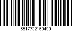 Código de barras (EAN, GTIN, SKU, ISBN): '5517732169493'