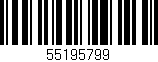 Código de barras (EAN, GTIN, SKU, ISBN): '55195799'