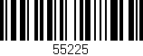 Código de barras (EAN, GTIN, SKU, ISBN): '55225'
