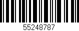 Código de barras (EAN, GTIN, SKU, ISBN): '55248787'