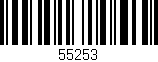 Código de barras (EAN, GTIN, SKU, ISBN): '55253'