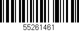 Código de barras (EAN, GTIN, SKU, ISBN): '55261461'