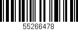Código de barras (EAN, GTIN, SKU, ISBN): '55266478'