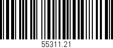 Código de barras (EAN, GTIN, SKU, ISBN): '55311.21'