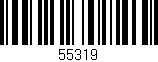Código de barras (EAN, GTIN, SKU, ISBN): '55319'