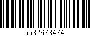Código de barras (EAN, GTIN, SKU, ISBN): '5532673474'