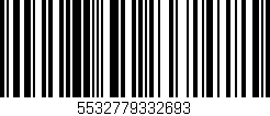 Código de barras (EAN, GTIN, SKU, ISBN): '5532779332693'