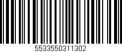 Código de barras (EAN, GTIN, SKU, ISBN): '5533550311302'