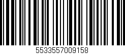 Código de barras (EAN, GTIN, SKU, ISBN): '5533557009158'