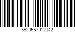 Código de barras (EAN, GTIN, SKU, ISBN): '5533557012042'