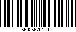 Código de barras (EAN, GTIN, SKU, ISBN): '5533557810303'