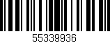 Código de barras (EAN, GTIN, SKU, ISBN): '55339936'