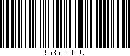Código de barras (EAN, GTIN, SKU, ISBN): '5535_0_0_U'