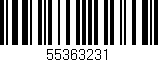 Código de barras (EAN, GTIN, SKU, ISBN): '55363231'