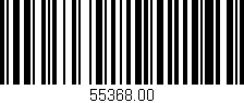 Código de barras (EAN, GTIN, SKU, ISBN): '55368.00'