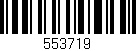 Código de barras (EAN, GTIN, SKU, ISBN): '553719'