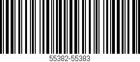 Código de barras (EAN, GTIN, SKU, ISBN): '55382-55383'