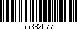 Código de barras (EAN, GTIN, SKU, ISBN): '55382077'